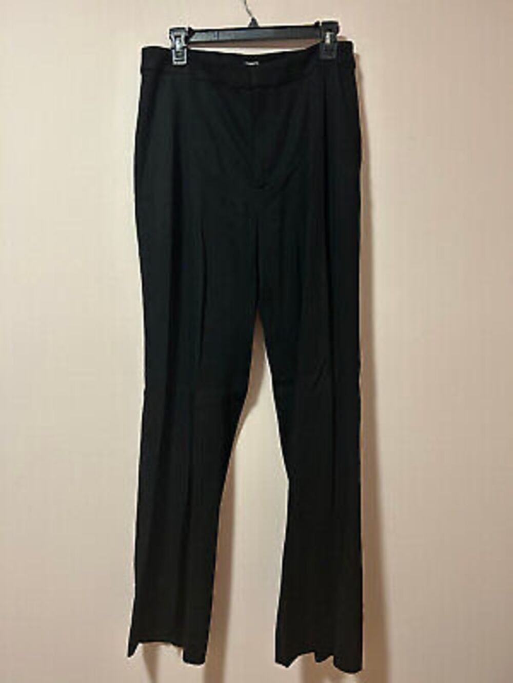 & Other Stories Paris Atelier Black slim Pull on pants Black Large